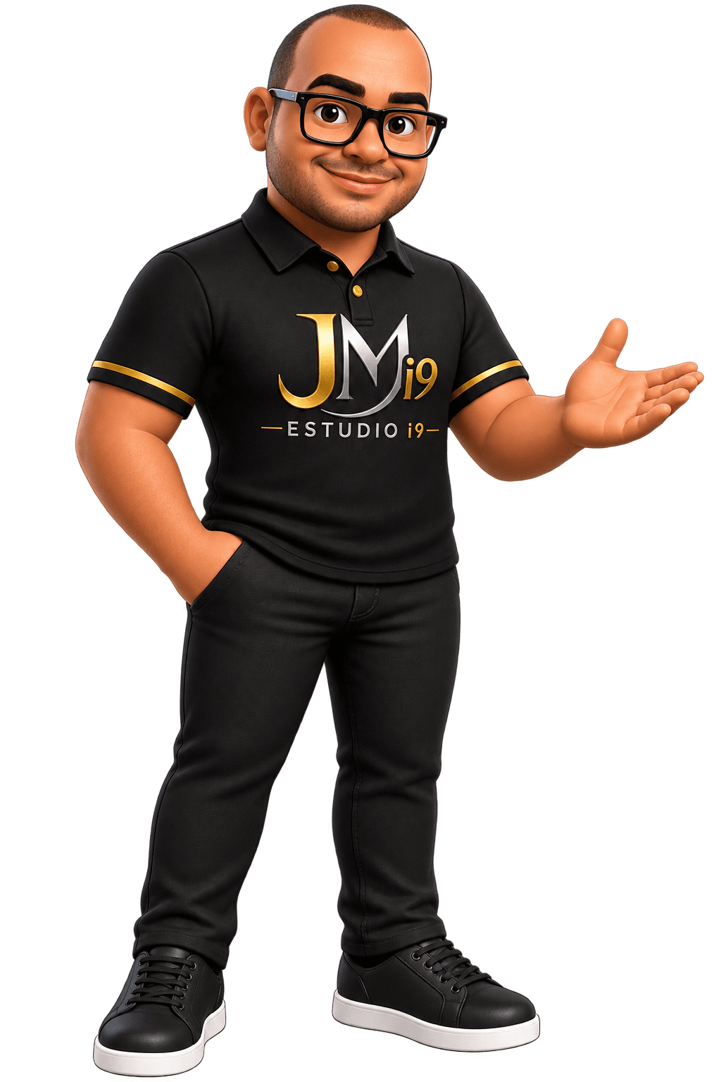 Mascote JM Estúdio i9